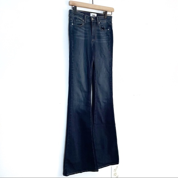 PAIGE Transcend Bell Canyon High Waist Flare Jeans - Picture 3 of 9